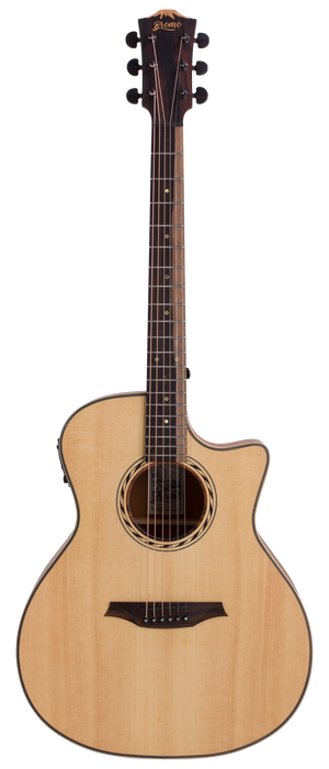 Bromo BAT2CE Grand Auditorium Cutaway Acoustic-Electric Guitar