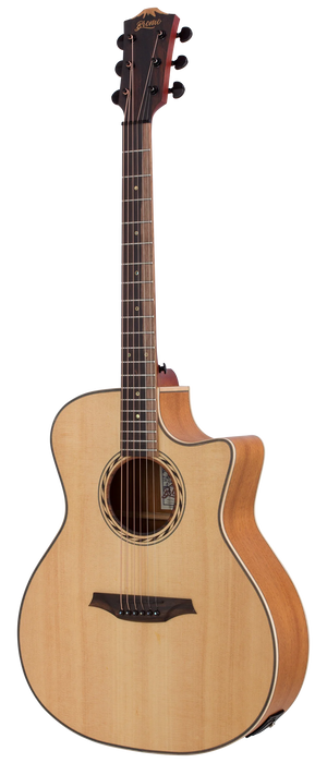 Bromo BAT2CE Grand Auditorium Cutaway Acoustic-Electric Guitar