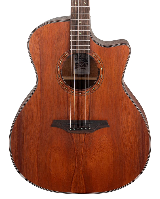 Bromo BAT2MCE Grand Auditorium Cutaway Acoustic-Electric Guitar