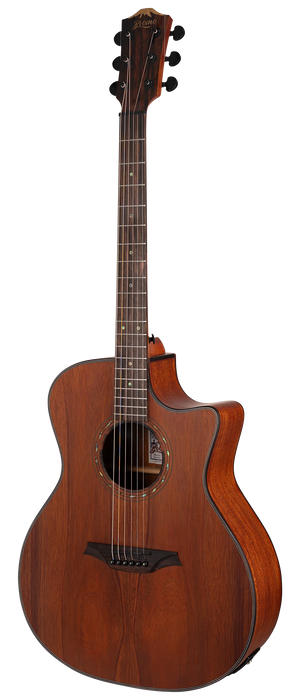 Bromo BAT2MCE Grand Auditorium Cutaway Acoustic-Electric Guitar