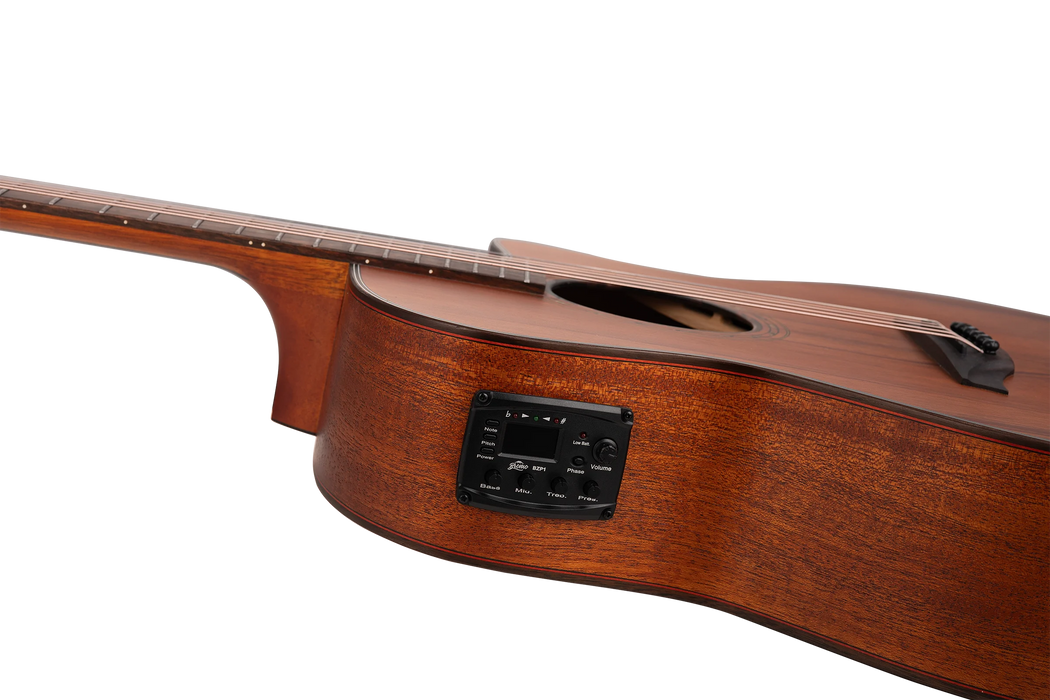 Bromo BAT2MCE Grand Auditorium Cutaway Acoustic-Electric Guitar