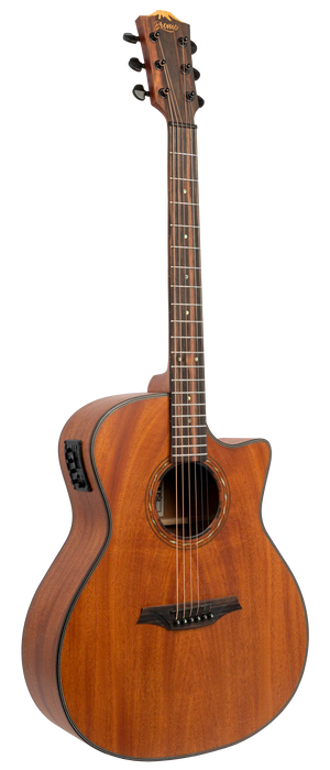 Bromo BAT2MCE Grand Auditorium Cutaway Acoustic-Electric Guitar