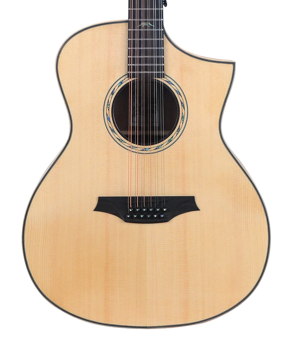 Bromo BAT4CE12 Grand Auditorium 12 String Acoustic-Electric Guitar w/Bag