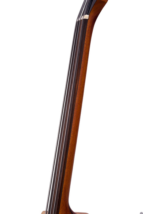 Bromo BAT8EFL Mini Jumbo Fretless Acoustic-Electric Bass Guitar w/Bag