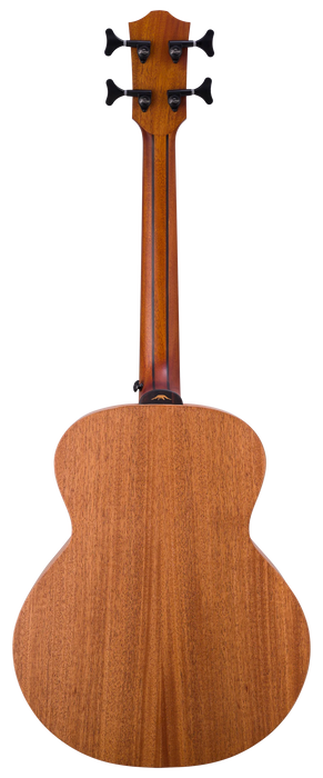 Bromo BAT8EFL Mini Jumbo Fretless Acoustic-Electric Bass Guitar w/Bag