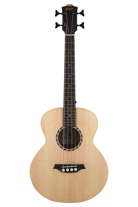 Bromo BAT8E Mini Jumbo Acoustic-Electric Bass Guitar w/Bag