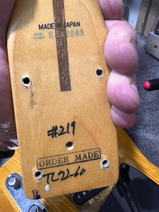 Fender 1985 TL 'Micawber' Telecaster w/Case - Vintage Natural - Preowned