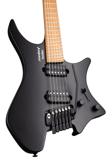 Strandberg Boden Standard N2.6T Electric Guitar - Black Satin Metallic