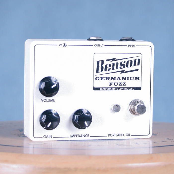 Benson Amps Germanium Fuzz Pedal w/Box - Snow White - Preowned