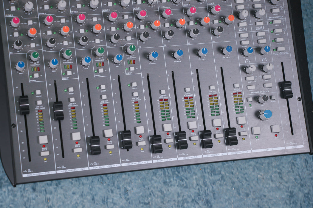 Solid State Logic SSL BiG SiX Mixer w/ SuperAnalogue & G-Comp Bus Compressor - w/box - preowned