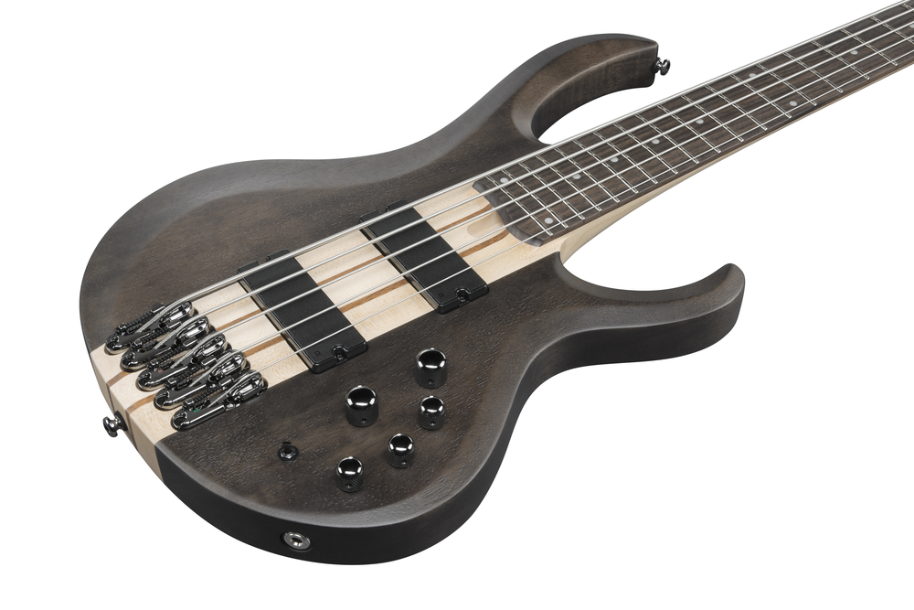 Ibanez BTB605 TGF 5 String Electric Bass - Transparent Gray Flat