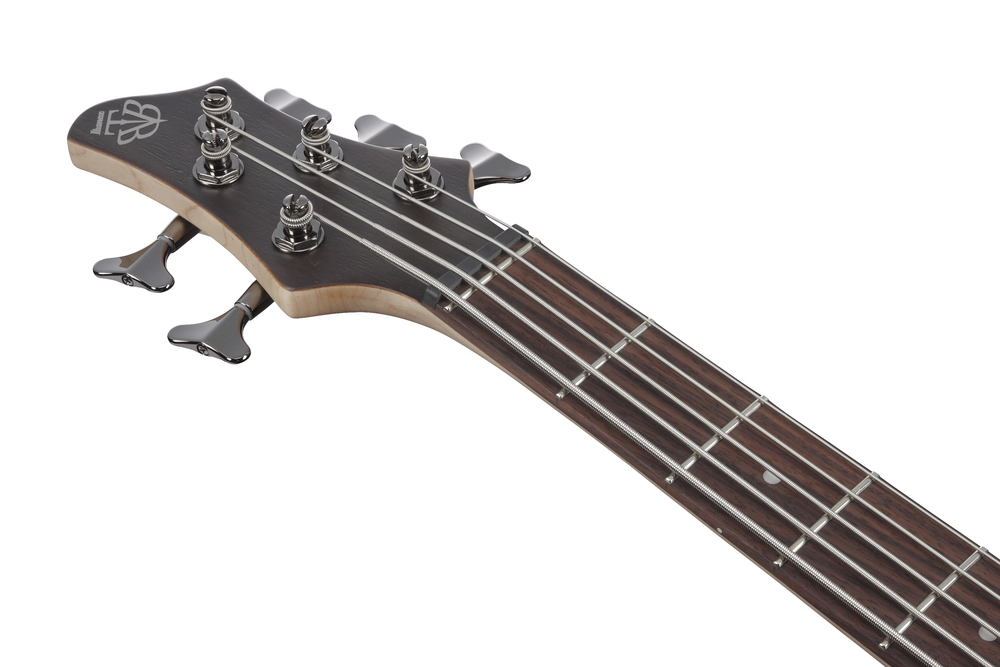 Ibanez BTB605 TGF 5 String Electric Bass - Transparent Gray Flat
