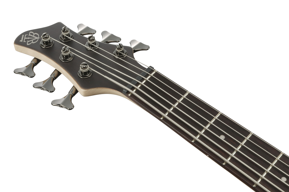 Ibanez BTB606 TGF 6 String Electric Bass - Transparent Gray Flat