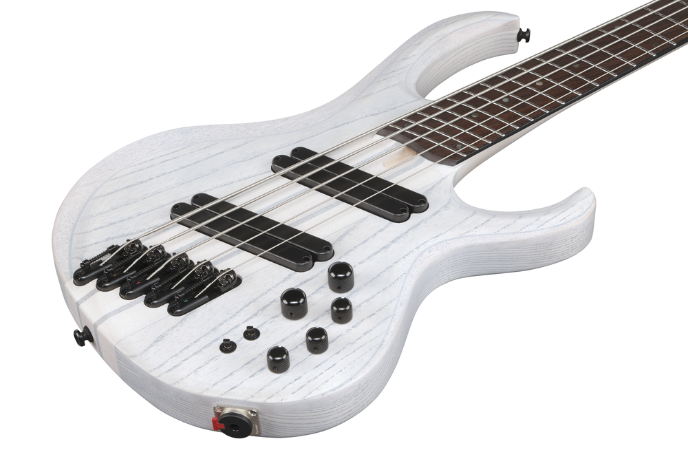 Ibanez BTB865MS TWF 5 String Bass - Transparent White Flat