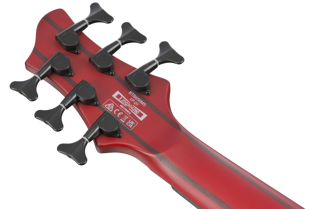 Ibanez BTB866MS BRF 6 String Bass - Brown Topaz Burst Flat