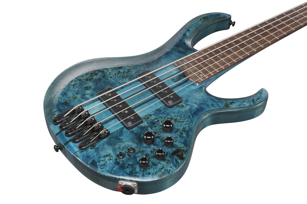 Ibanez BTB945 COL 5 String Electric Bass - Cosmic Blue Low Gloss