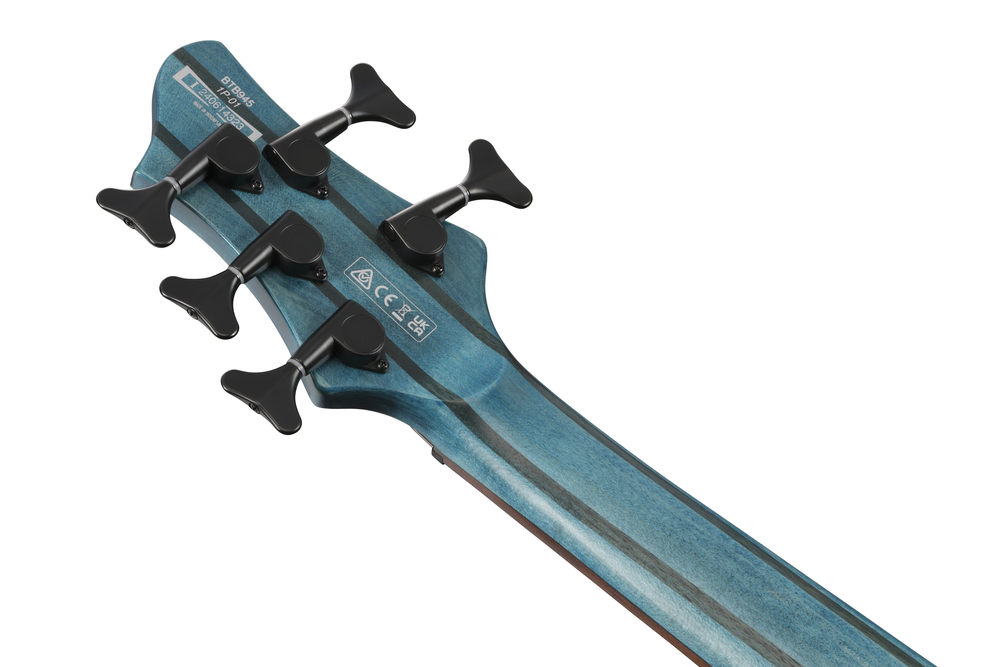 Ibanez BTB945 COL 5 String Electric Bass - Cosmic Blue Low Gloss
