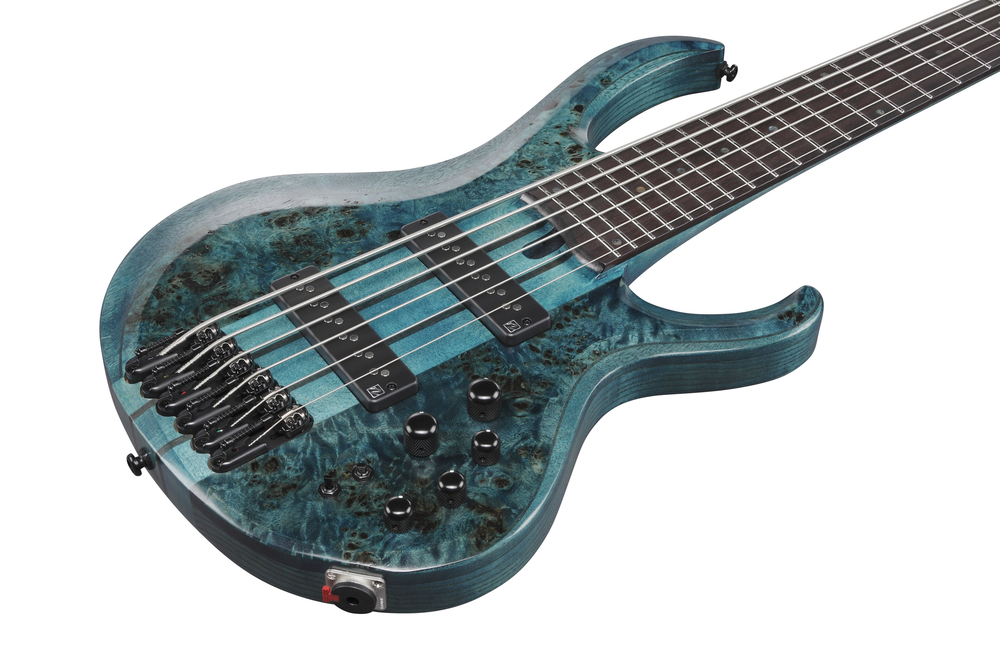 Ibanez BTB946 COL 6 String Electric Bass - Cosmic Blue Low Gloss