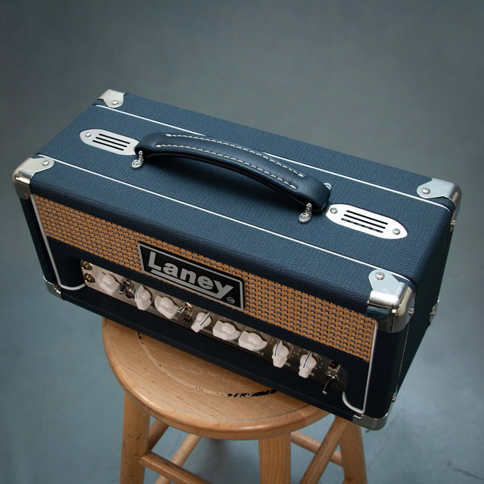 Laney L5 Studio 5w Tube Guitar Amp Head w/Cover + Footswitch - Preowned