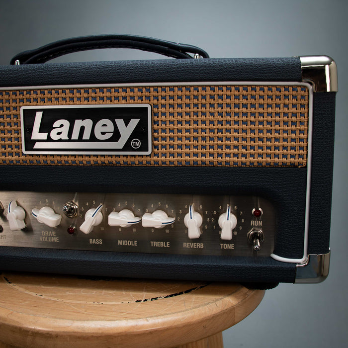 Laney L5 Studio 5w Tube Guitar Amp Head w/Cover + Footswitch - Preowned