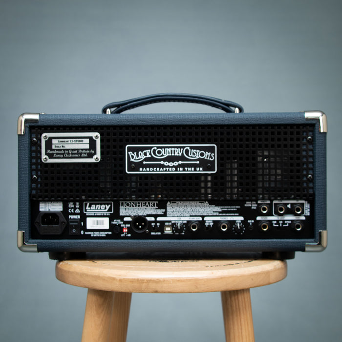 Laney L5 Studio 5w Tube Guitar Amp Head w/Cover + Footswitch - Preowned