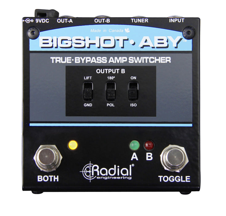 Radial Bigshot ABY True Bypass Switcher Pedal
