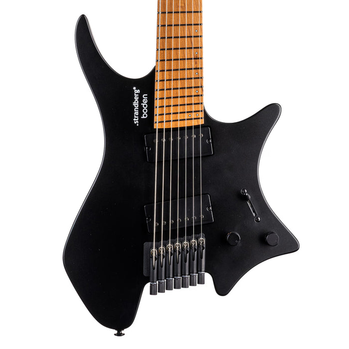 Strandberg Boden Standard N2.7 7-String Electric Guitar - Black Satin Metallic