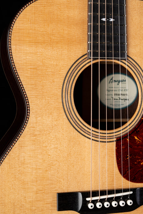 Bourgeois Downeast Series OMSIG/DE Indian Rosewood Acoustic Guitar