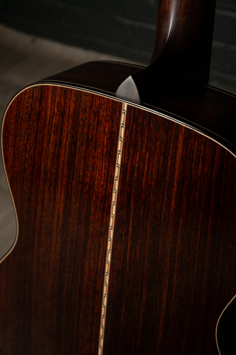 Bourgeois Downeast Series OMSIG/DE Indian Rosewood Acoustic Guitar