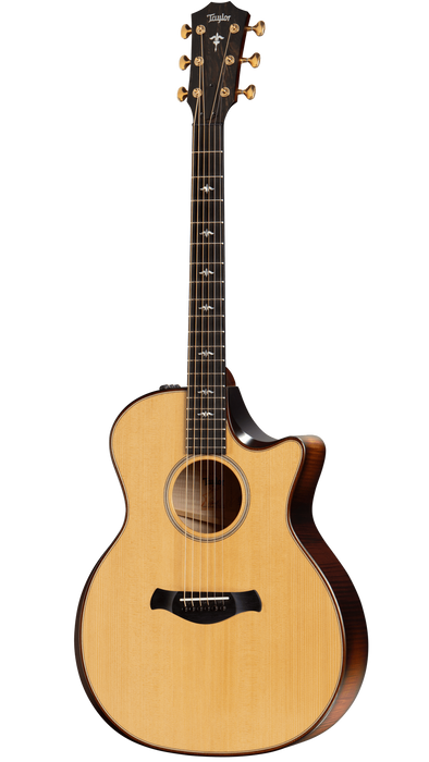 Taylor 614ce Builder Edition Grand Auditorium V-Class Natural Finish Acoustic Electric Guitar