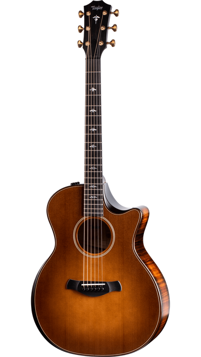 Taylor 614ce Builders Edition Grand Auditorium V-Class Wild Honey Burst Acoustic Electric Guitar