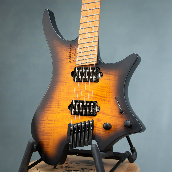 Strandberg Boden Original 6 Neck-Thru w/Bag - Brown Burst - Preowned