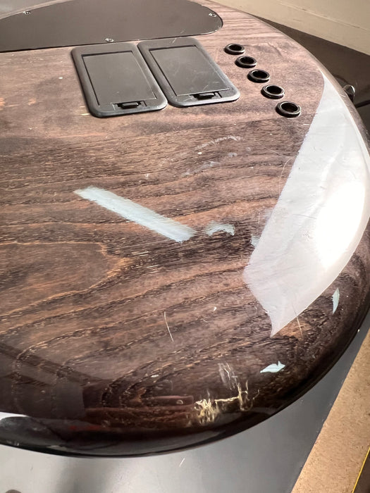 Carvin Icon 5 Left Handed 5 String Bass w/Case - See Through Black - Preowned