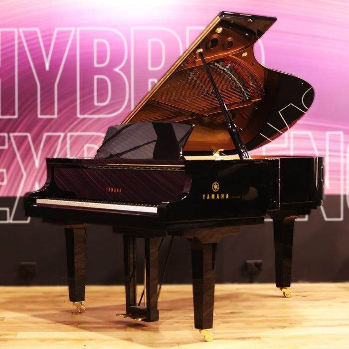 Yamaha C5XSH2 Silent 200cm Grand Piano YPPC Demo Model - Polished Ebony