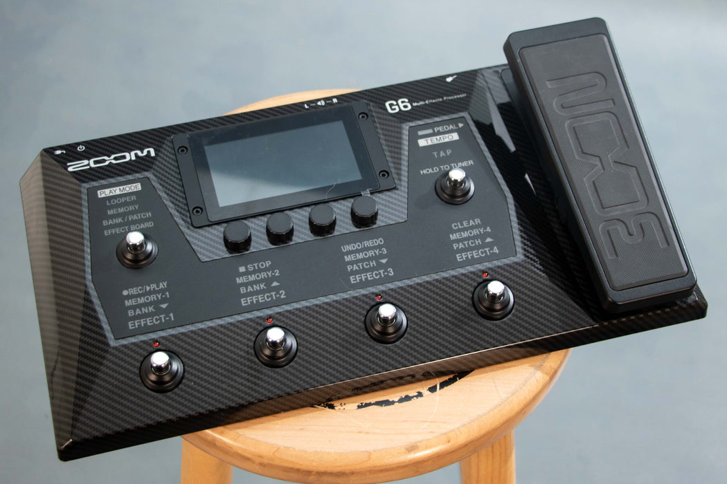 Zoom G6 Multi Effects Pedal - Preowned