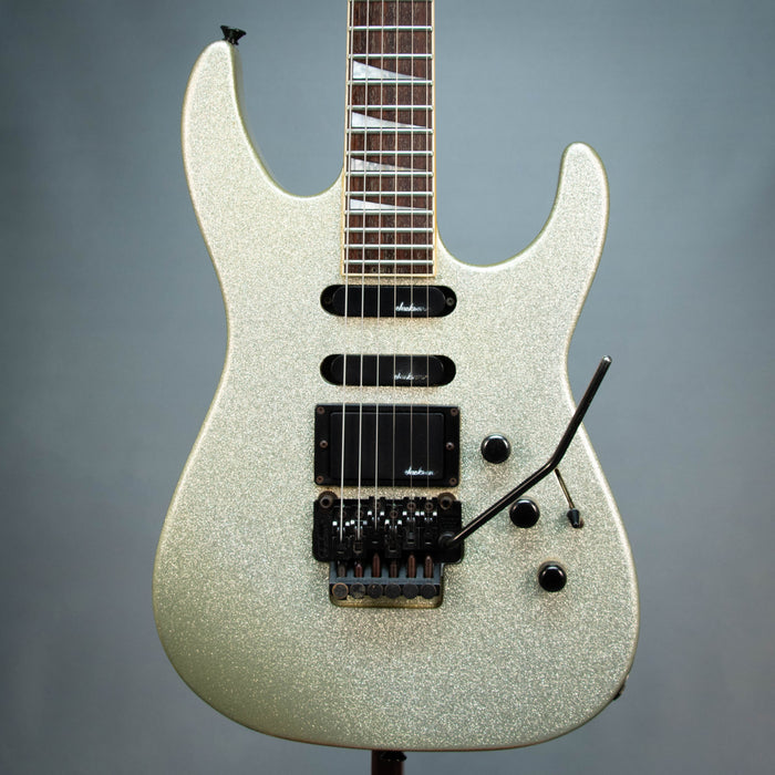 Charvel 1989 650XL MIJ Electric Guitar w/Case - Silver Sparkle - Preowned