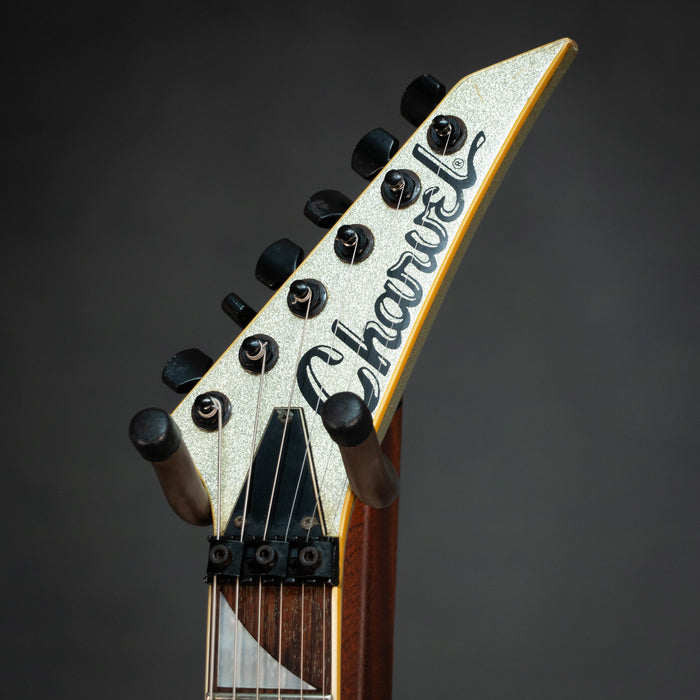 Charvel 1989 650XL MIJ Electric Guitar w/Case - Silver Sparkle - Preowned