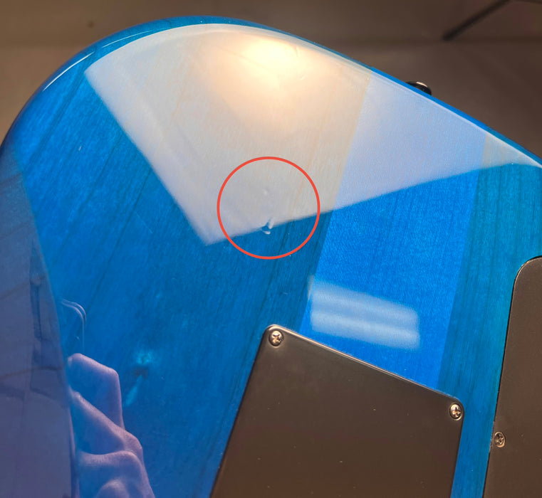 Carvin Kiesel 2022 Jason Becker JB200C w/Case - Sapphire Blue - Preowned