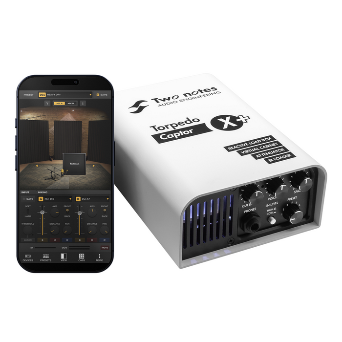 Two Notes Torpedo Captor X+ 8 Ohm Reactive Load Box