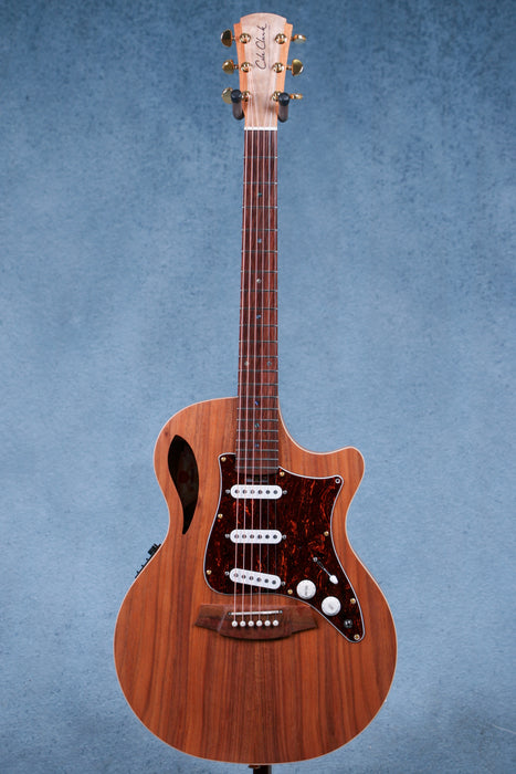 Cole Clark TL2EC-BLBL-SSS True Hybrid Acoustic-Electric Guitar - 231014557