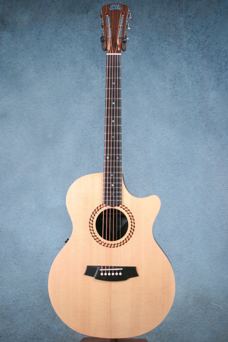 Cole Clark SRAN2EC-SRE Studio Recording Euro Spruce/Rosewood Acoustic Electric Guitar - 241242