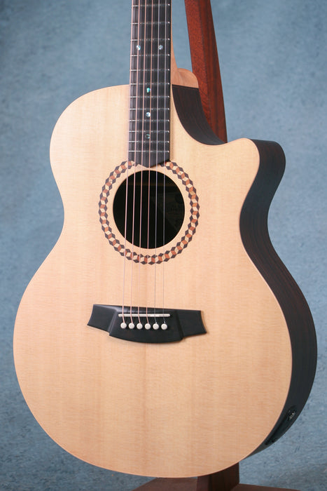 Cole Clark SRAN2EC-SRE Studio Recording Euro Spruce/Rosewood Acoustic Electric Guitar - 241242