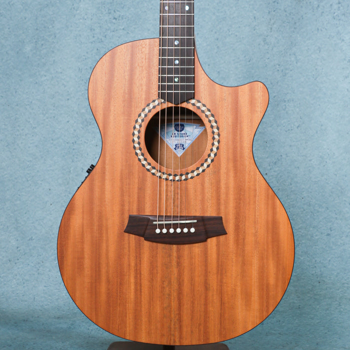 Cole Clark RAN2EC-MMAHR Recording Series Mahogany/Mahogany Acoustic Electric Guitar - 2503221