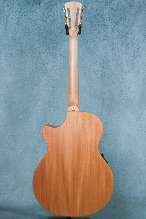 Cole Clark RAN2EC-MMAHR Recording Series Mahogany/Mahogany Acoustic Electric Guitar - 2503221
