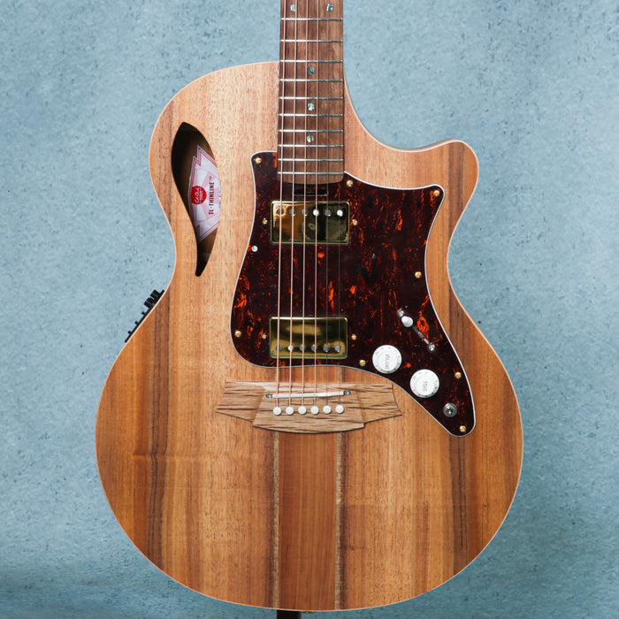 Cole Clark TL2EC-BLBL-HH Touring Series True Hybrid Acoustic-Electric Guitar - 250416008