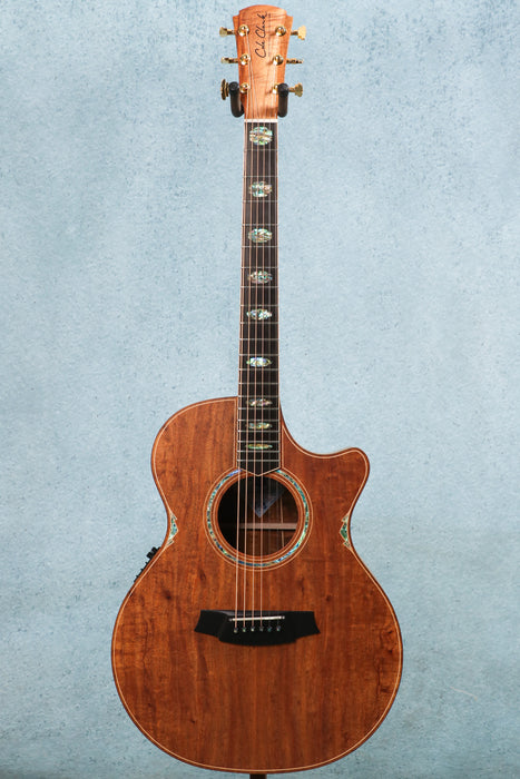 Cole Clark AN3EC-BLBL Touring Series Grand Auditorium Acoustic Electric Guitar - 250515276