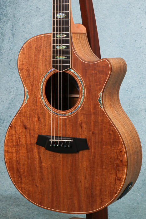 Cole Clark AN3EC-BLBL Touring Series Grand Auditorium Acoustic Electric Guitar - 250515276