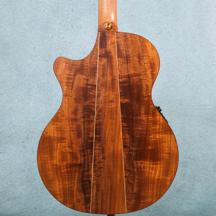 Cole Clark AN3EC-BLBL Touring Series Grand Auditorium Acoustic Electric Guitar - 250515276