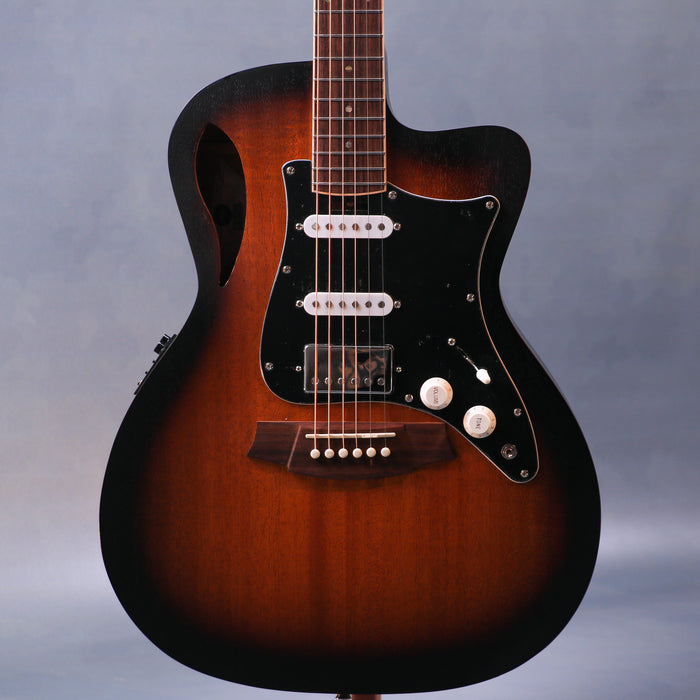 Cole Clark STL1EC-MMAH-HSS True Hybrid Studio Series Acoustic-Electric Guitar - 25062086 - Clearance