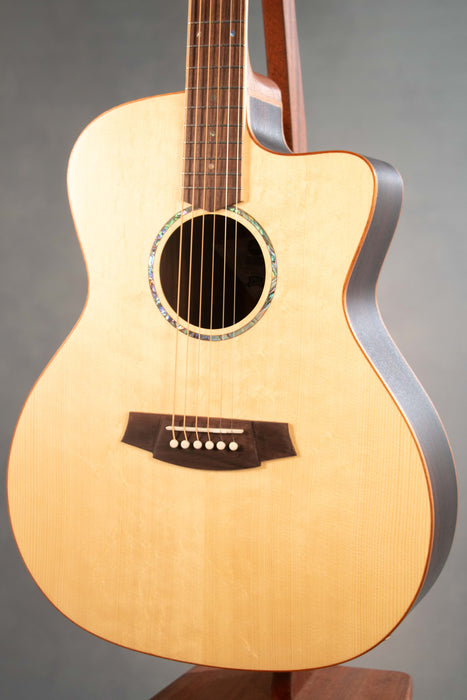 Cole Clark SAN1EC-SR Studio Series Grand Auditorium Acoustic Electric Guitar - 25082395